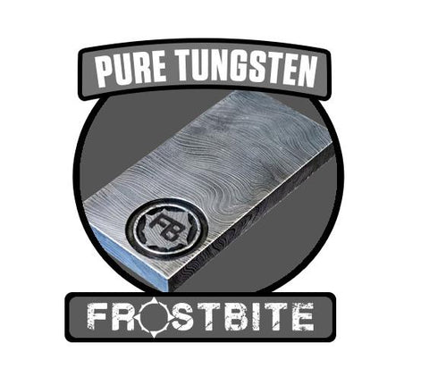 3 Round Tungsten Jig Decal (76mm) – Fish Frostbite USA