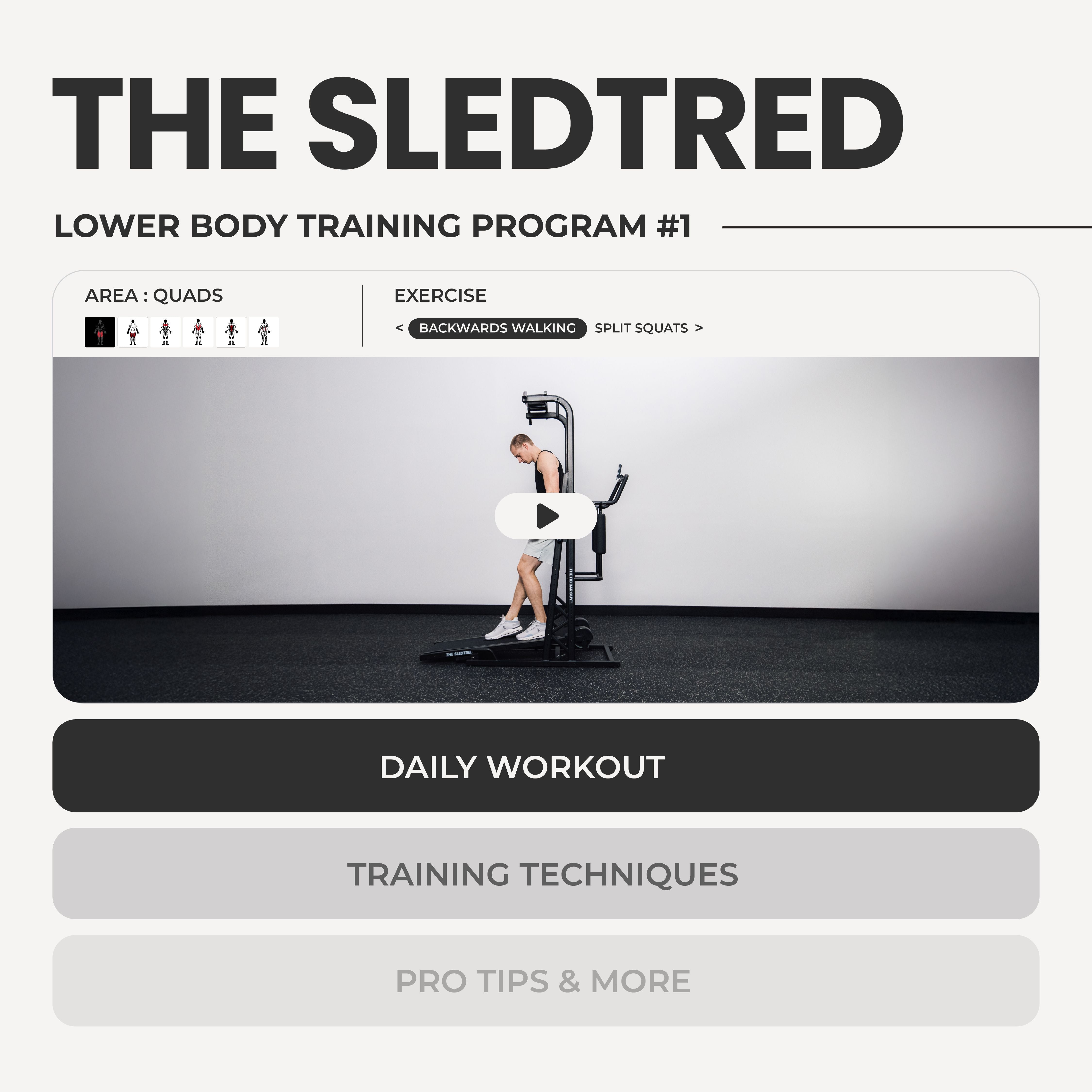 The SledTred Training Program