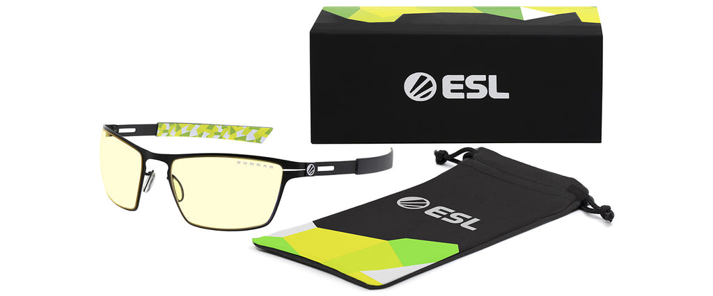 esl blade gaming glasses with case