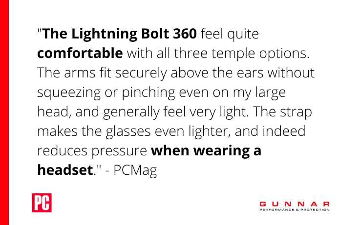 pcmag review best blue light gaming glasses gunnar