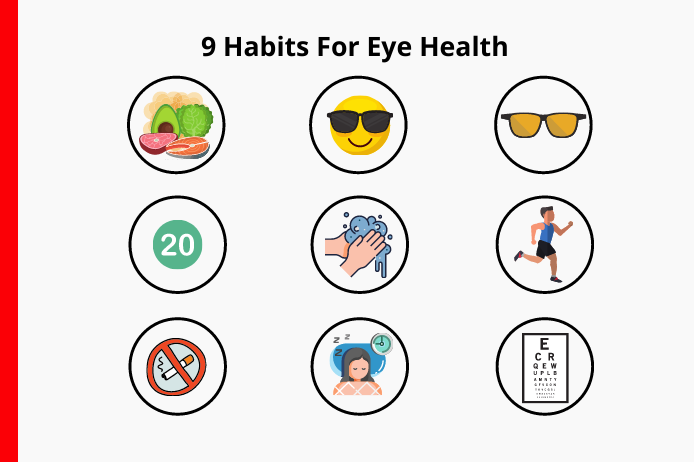 eye care and eye health habits