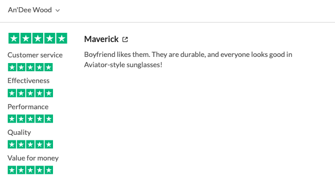 maverick blue blocker sunglasses review