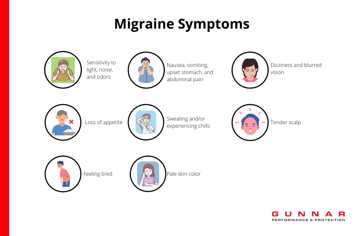 migraine symptoms