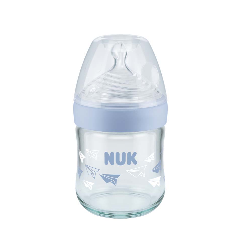 NUK Nature Sense Glass Baby Bottle 120ml