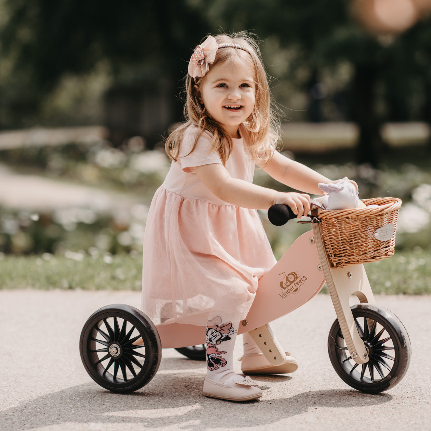 Kinderfeets | Tiny Tot PLUS 2-in-1 Bike - Rose