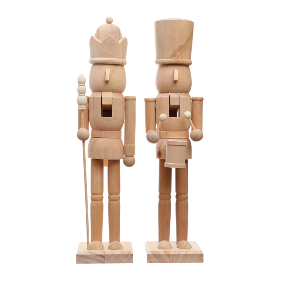 Wood Nutcracker | 2 Styles