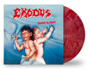 EXODUS ‘BONDED BY BLOOD’ LP (Limited Edition – Only 300 made, Clear w/ Blood Red Swirl Vinyl)