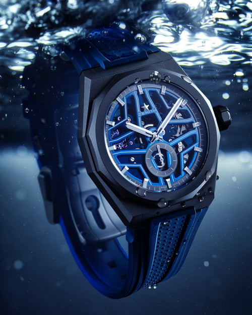 zenith defy skyline skeleton night surfer el primero