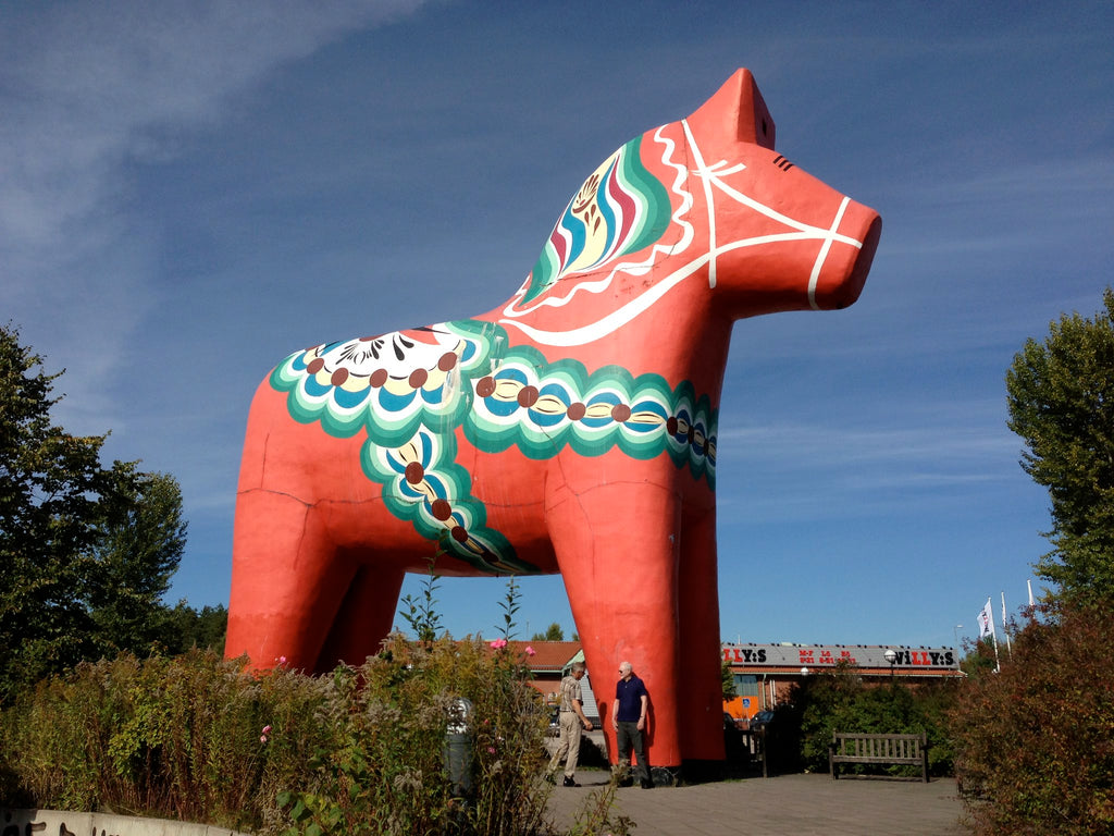 Giant Dala Horse in Avesta