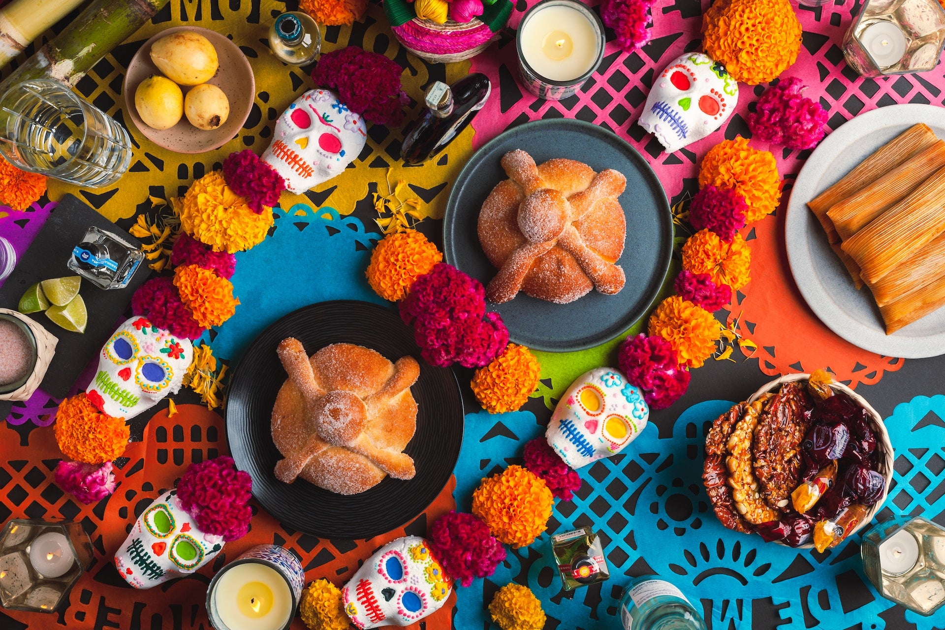 Pan de Muerto and Sugar Skulls