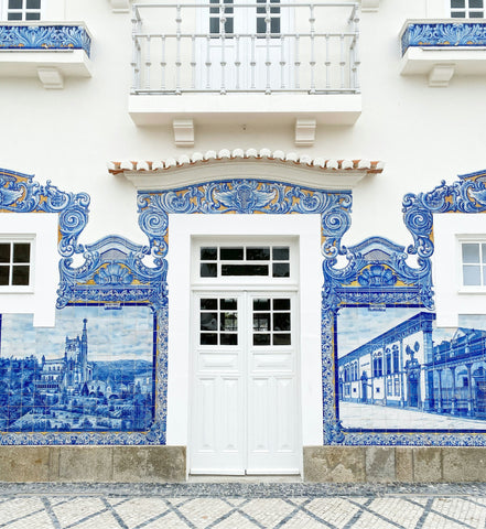 Facade in Aveiro, Portugal