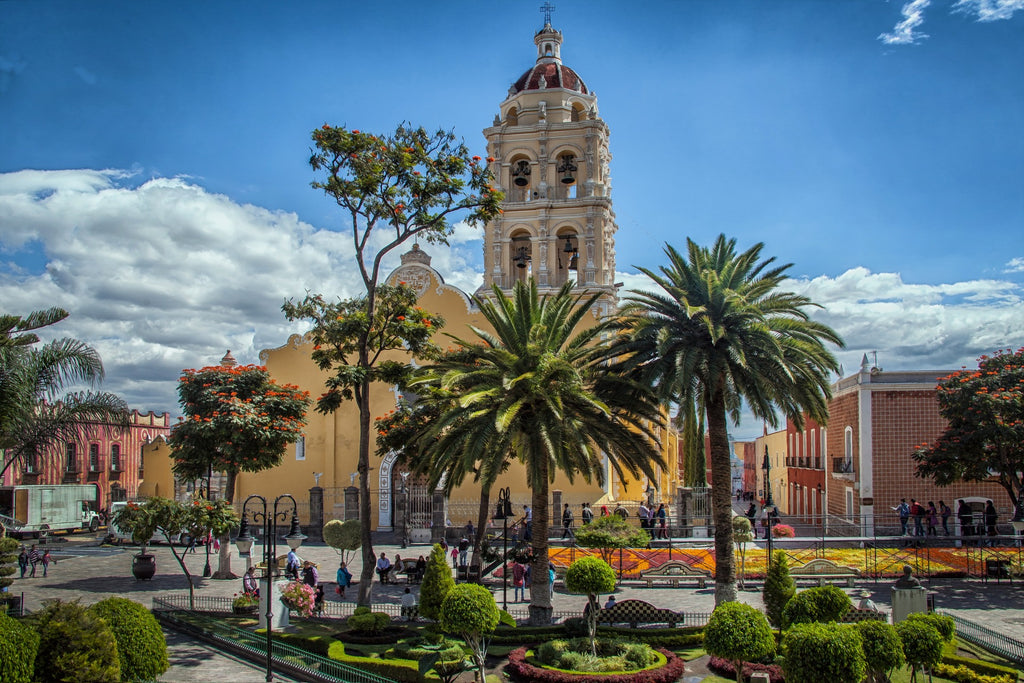 Church in Atlixco, Puebla