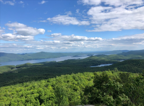 View of Lake George from Cat Mountain.