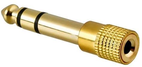 NÖRDIC 3,5mm to 6,3mm audio stereo adapter headphone adapter hörluradapter