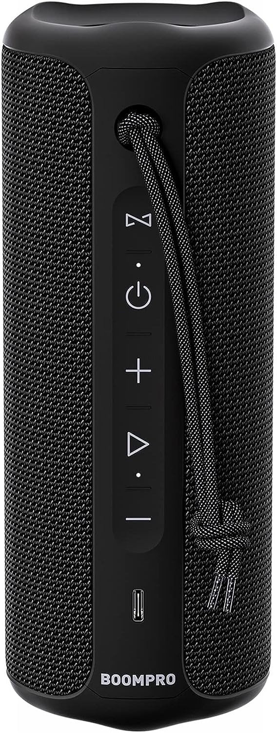 Bluetooth-högtalare 36W bärbar högtalare med stereoljudbas, Bluetooth 5.3 trådlös IP7x vattentät högtalare