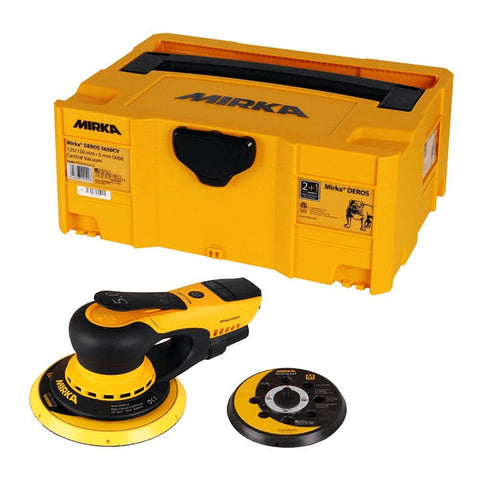 Mirka DEROS 5650CV 125/150mm Vacpoint Orbpoint 5,0 Case AN - Crockers Paint & Wallpaper