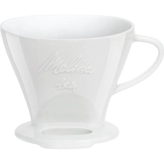 Ik denk dat ik ziek ben Amerikaans voetbal Woordvoerder Melitta - Coffee Filtercone 1x4® (porcelain ) – Café Aroma - Lisbon Coffee  Roasters