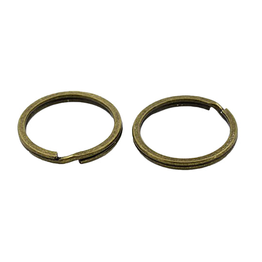 24mm nickel OR gold plated split ring/ key ring/ key chain rings, 100 pcs.