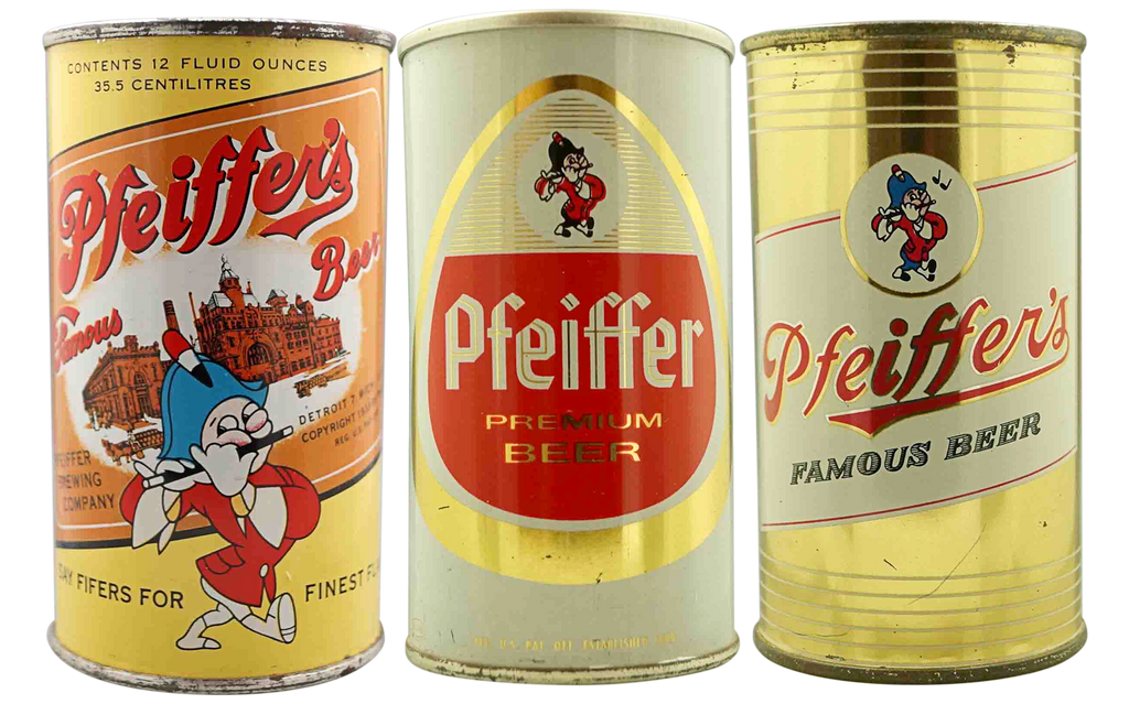 Pfeiffers_Famous_Beer_Cans