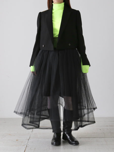 Noir Kei Ninomiya 2022AW チュールスカート | vrealitybolivia.com