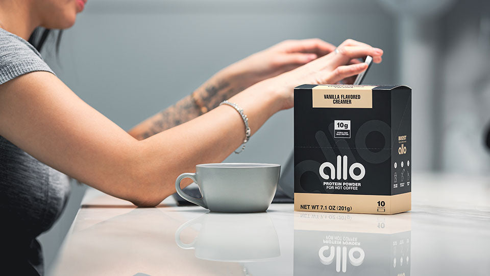 Allo Protein For Hot Coffee