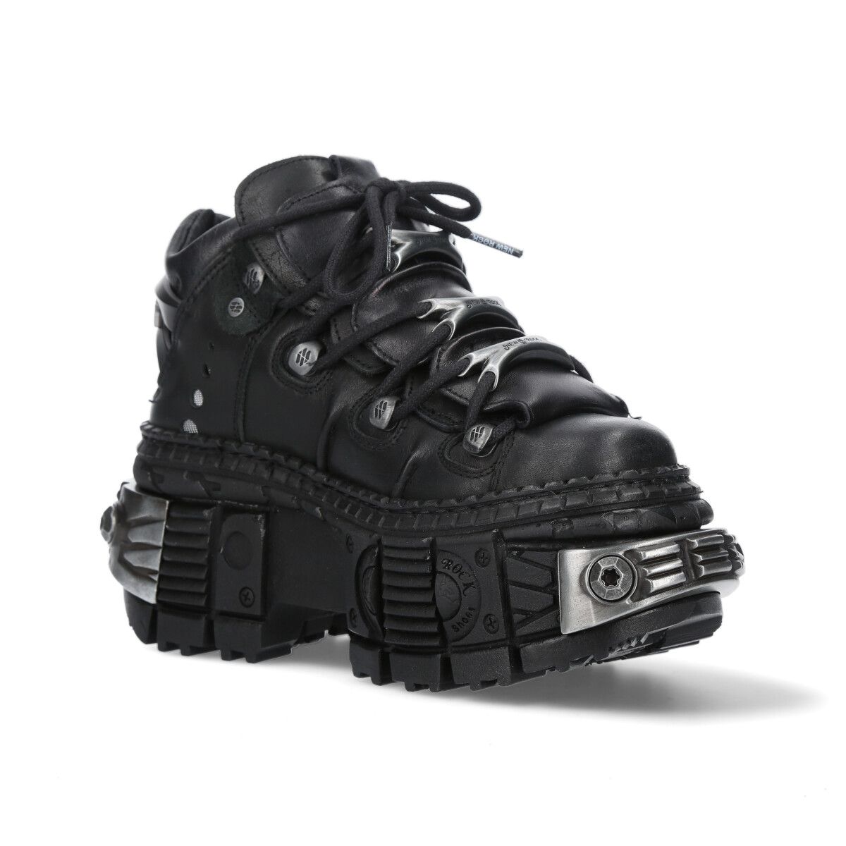 23AW new / NEWROCK ブーツ M-WALL106-S10 Black (NEWROCK/ブーツ