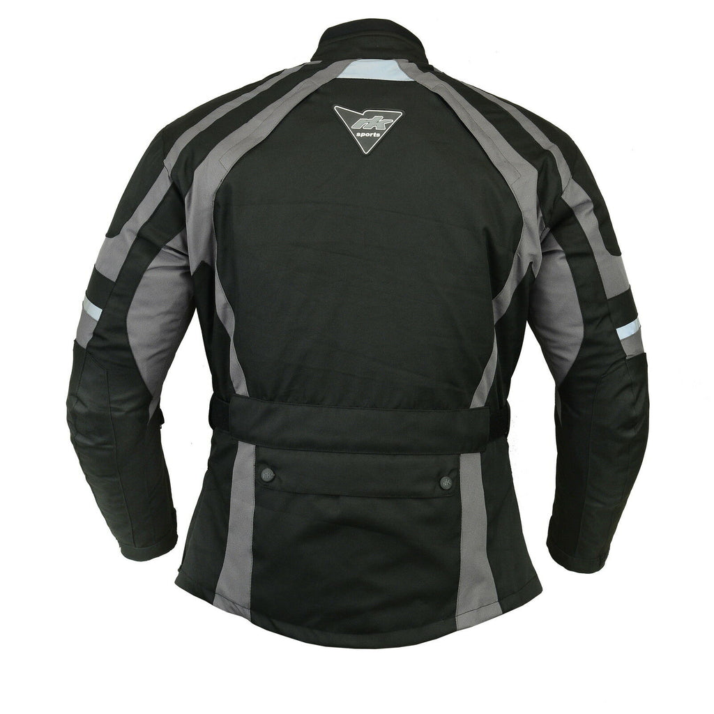 Men's Waterproof Cordura Motorbike Jacket With CE Armour