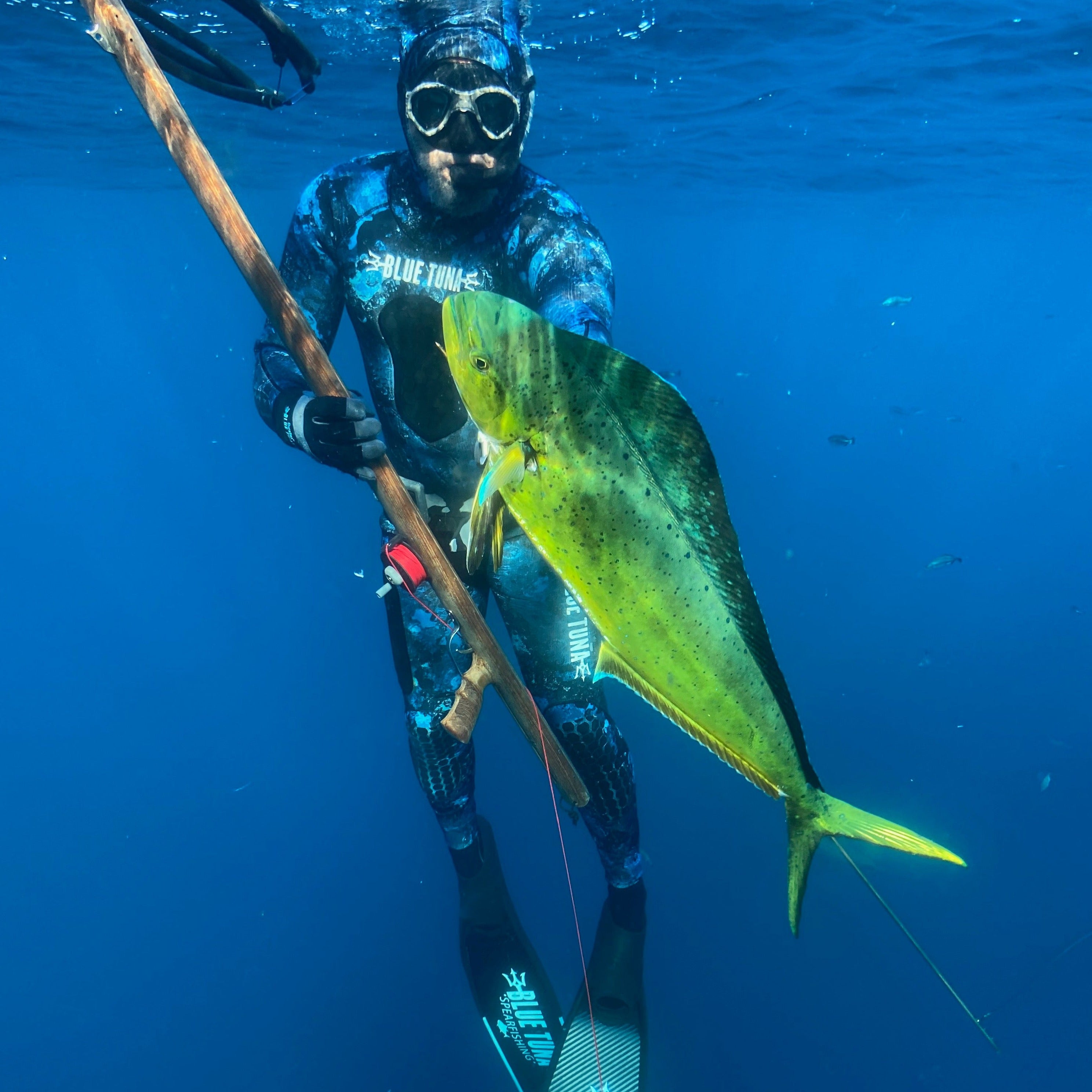 Pelagic FishSkin Camo Wetsuit, Blue Tuna Spearfishing Co