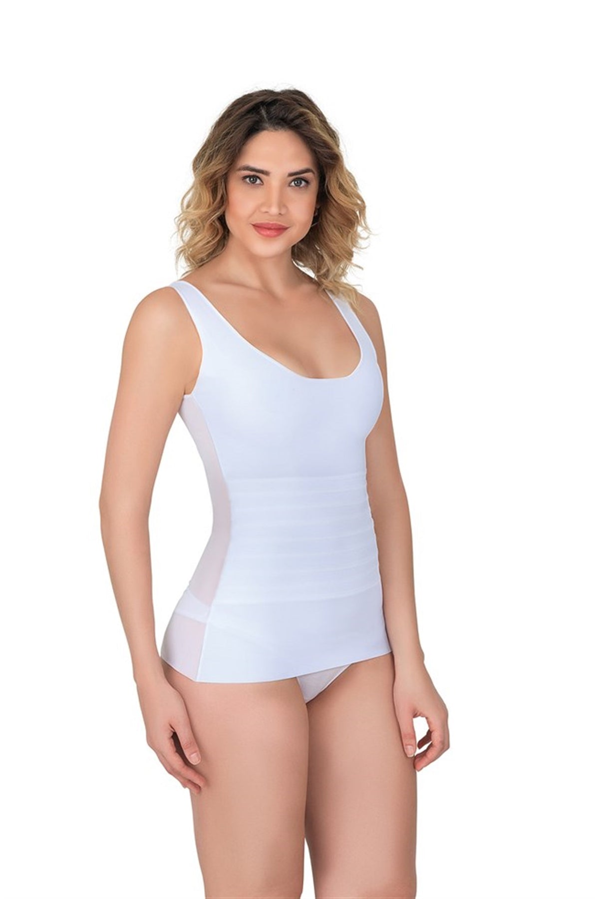 Emay 2944 Sırt Destekli Body Korse Emzirme Atleti