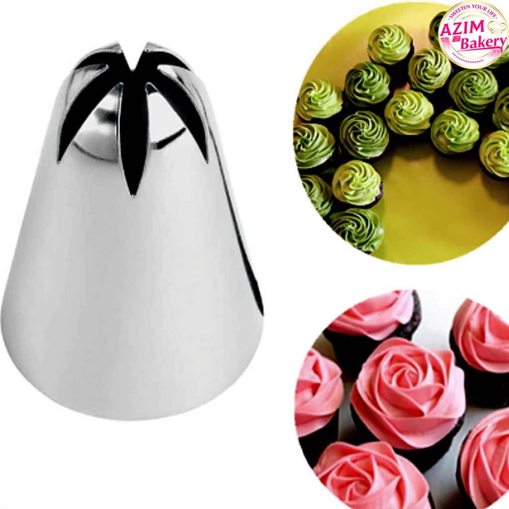 Flower Nozzle Leaf Nozzle Deco Piping Round Nozzle Tools Icing Nozzle ...