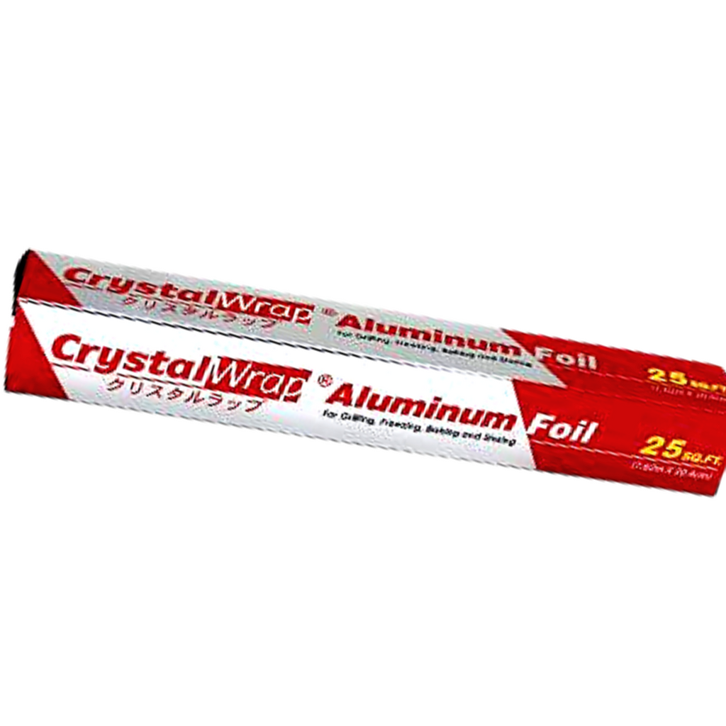 Crystal Wrap Aluminium Foil 25sq.Ft, 300mm X 7.62mm Baking Foil ...