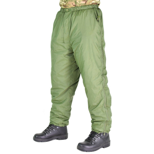 Small Swedish Army Insulated Thermal M90 Pants Green Trousers Cold Weather  Pants