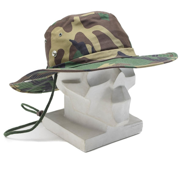 Military soft bucket hat daguet camo Authentic French surplus NEW