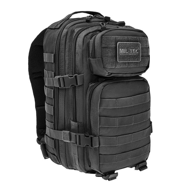 Mil-Tec Backpack One Strap Assault Pack SM tactical black, Mil-Tec  Backpack One Strap Assault Pack SM tactical black, Backpacks, Backpacks