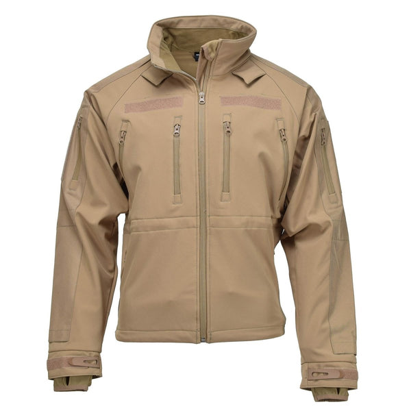 Mil-Tec Softshell Jacket - Mens, Flecktarn Camo, Small, 10864021-902 at   Men's Clothing store