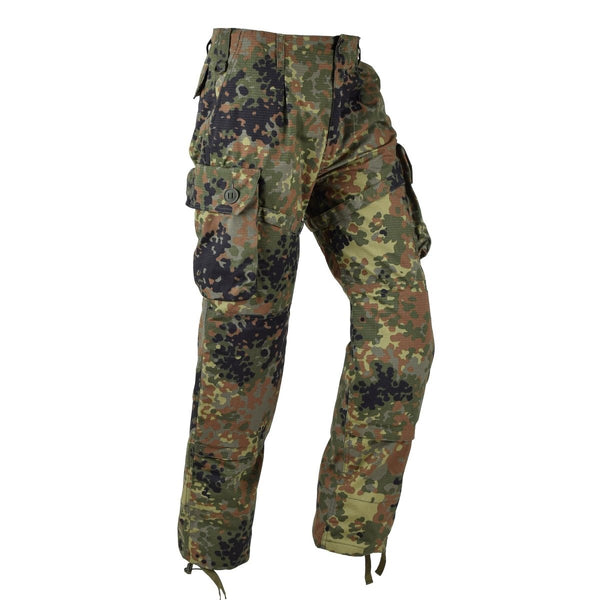 tacgear brand german army style field cargo combat pants flecktran camo ripstop