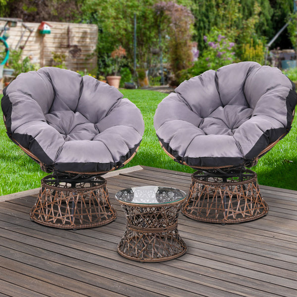 outdoor papasan frame