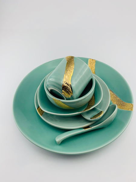 Chinese Aesthetic Porcelain Dinnerware Set