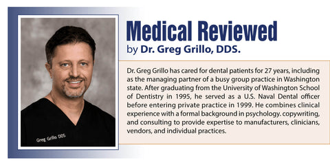 Veteran dentist Dr. Greg Grillo DDS. Has review this article for medical accuracy.