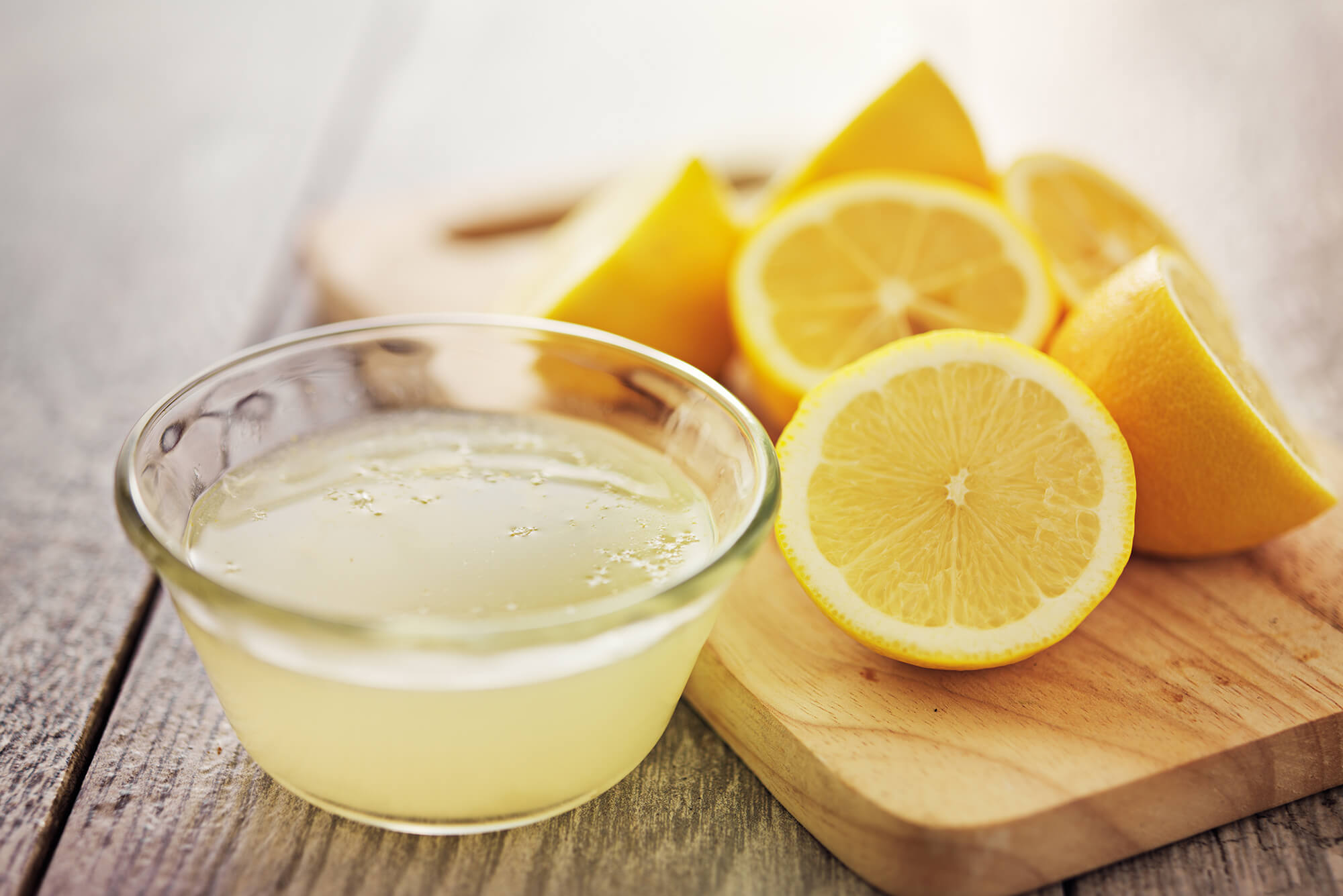lemon juice face toner