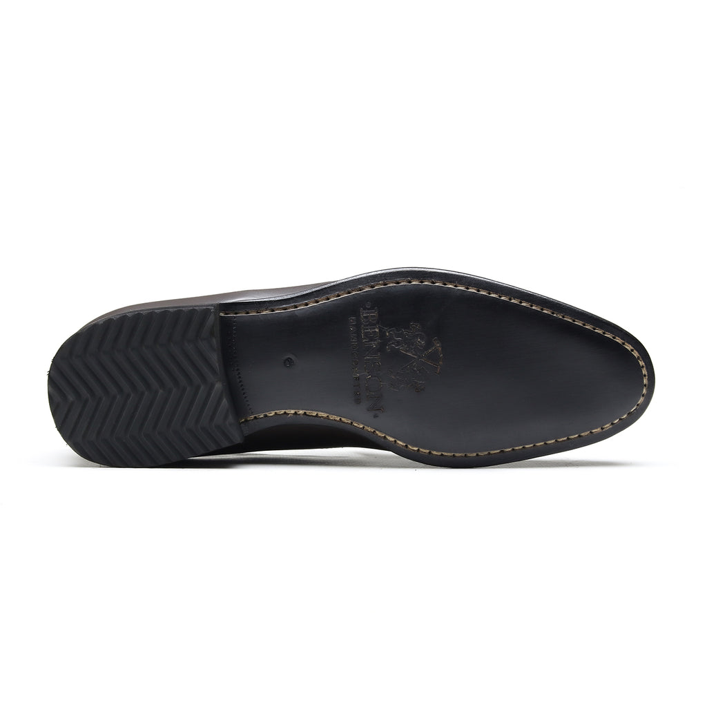 FOREST - Chaussures homme Loafer (Mocassin) Marron semelle