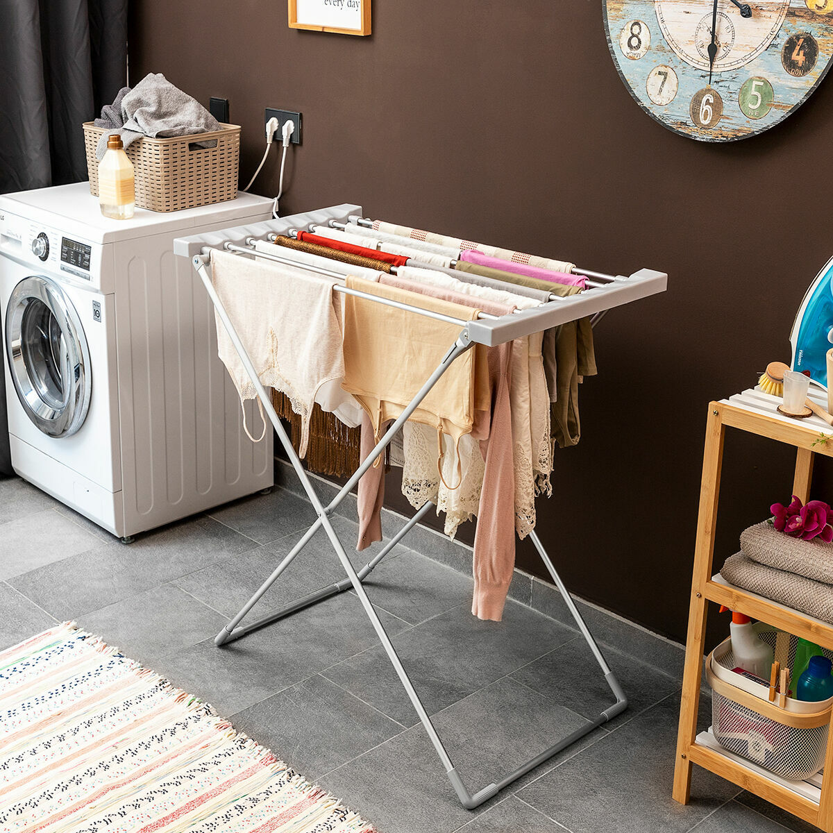 Electric Clothes Drying Rack  Secadora de roupas, Estendal, Elétrica