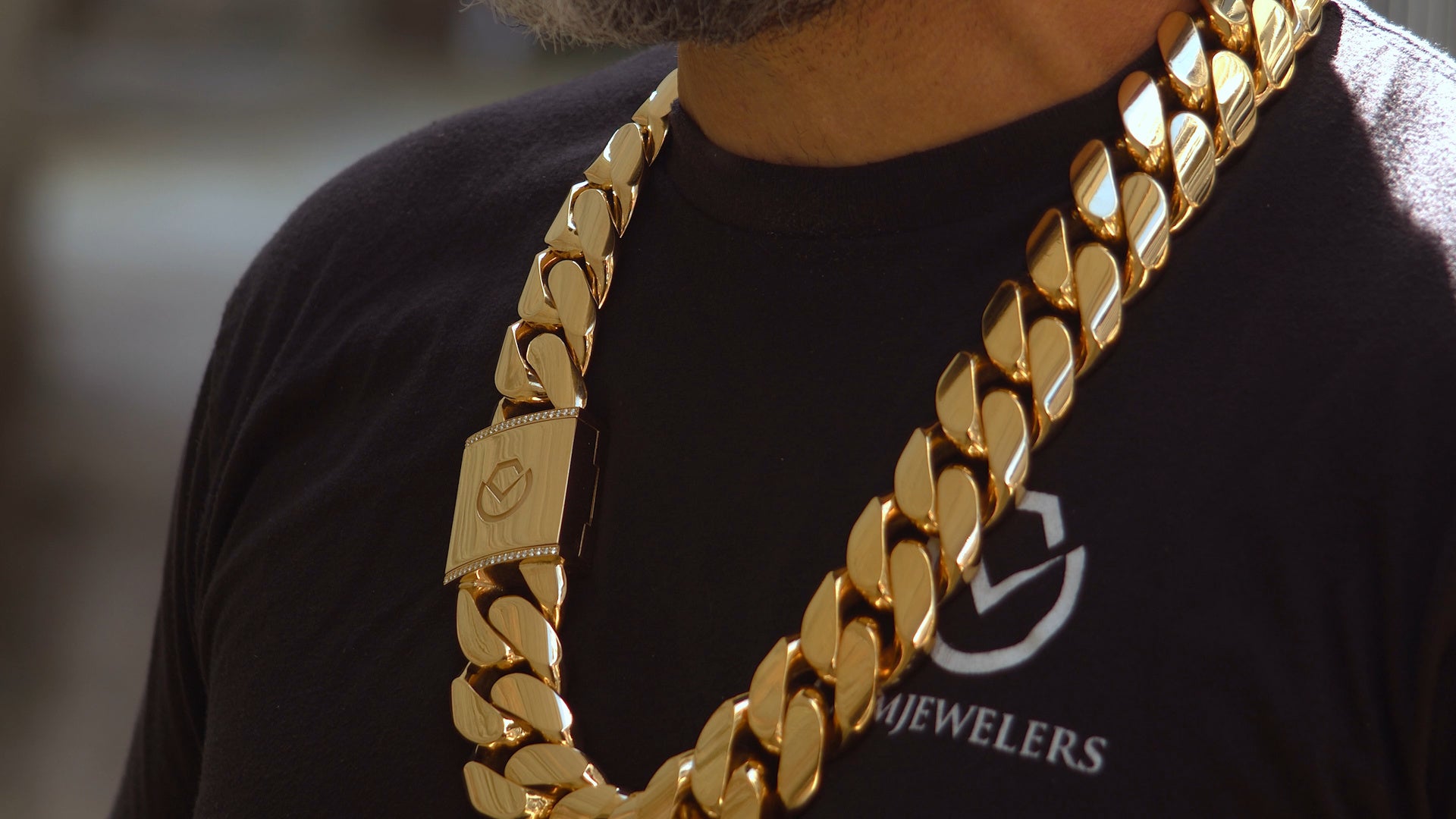 finished cuban link chain