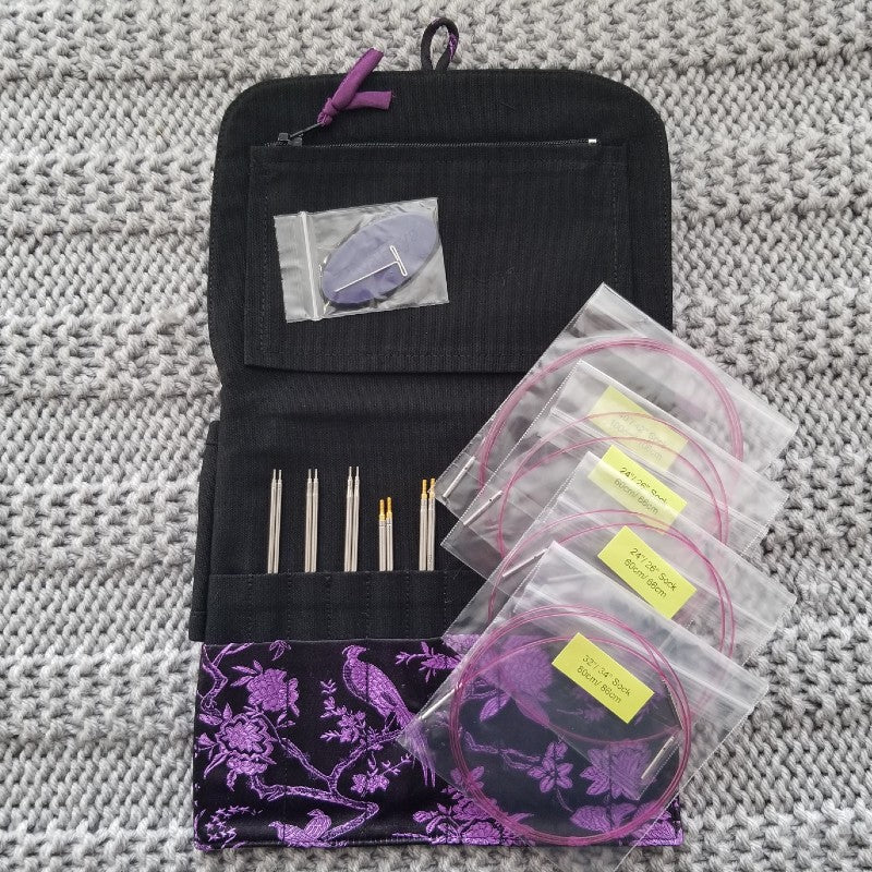 HiyaHiya 5 Deluxe Sharp Limited Edition Interchangeable Knitting Needle  Gift Set