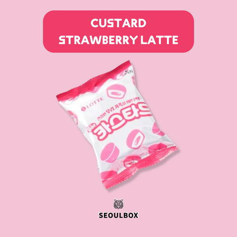 Custard Strawberry Latte