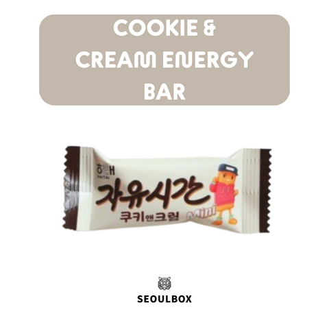 Cookie & Cream Energy Bar