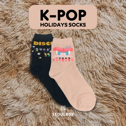 K-Pop Holidays Socks