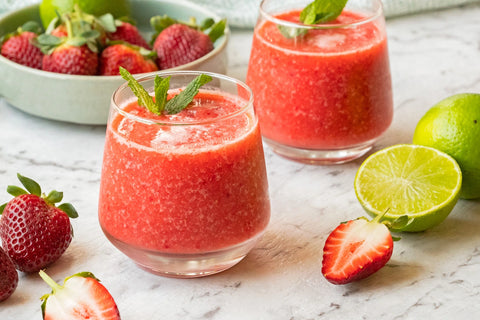 Makgeolli Strawberry Cooler