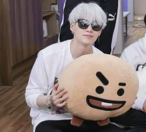 Suga with SHOOKY plushy