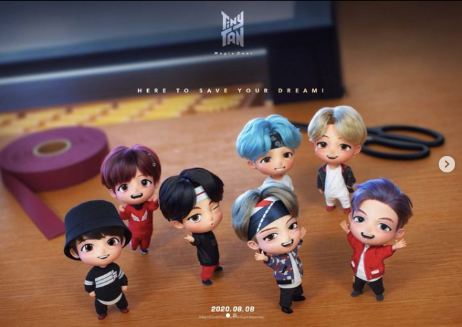 TinyTan in "Mic Drop" outfits